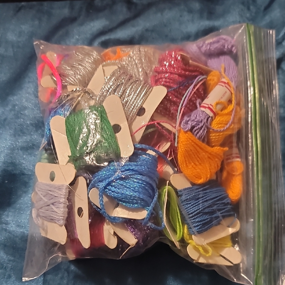 Colorful Embroidery Floss Set